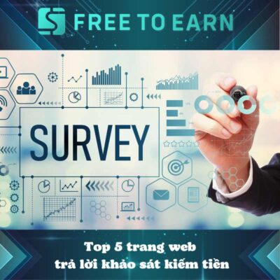 Top 5 trang web khảo sát kiếm tiền online