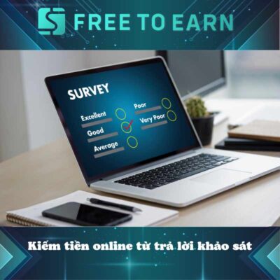 Kiếm tiền online từ trả lời khảo sát